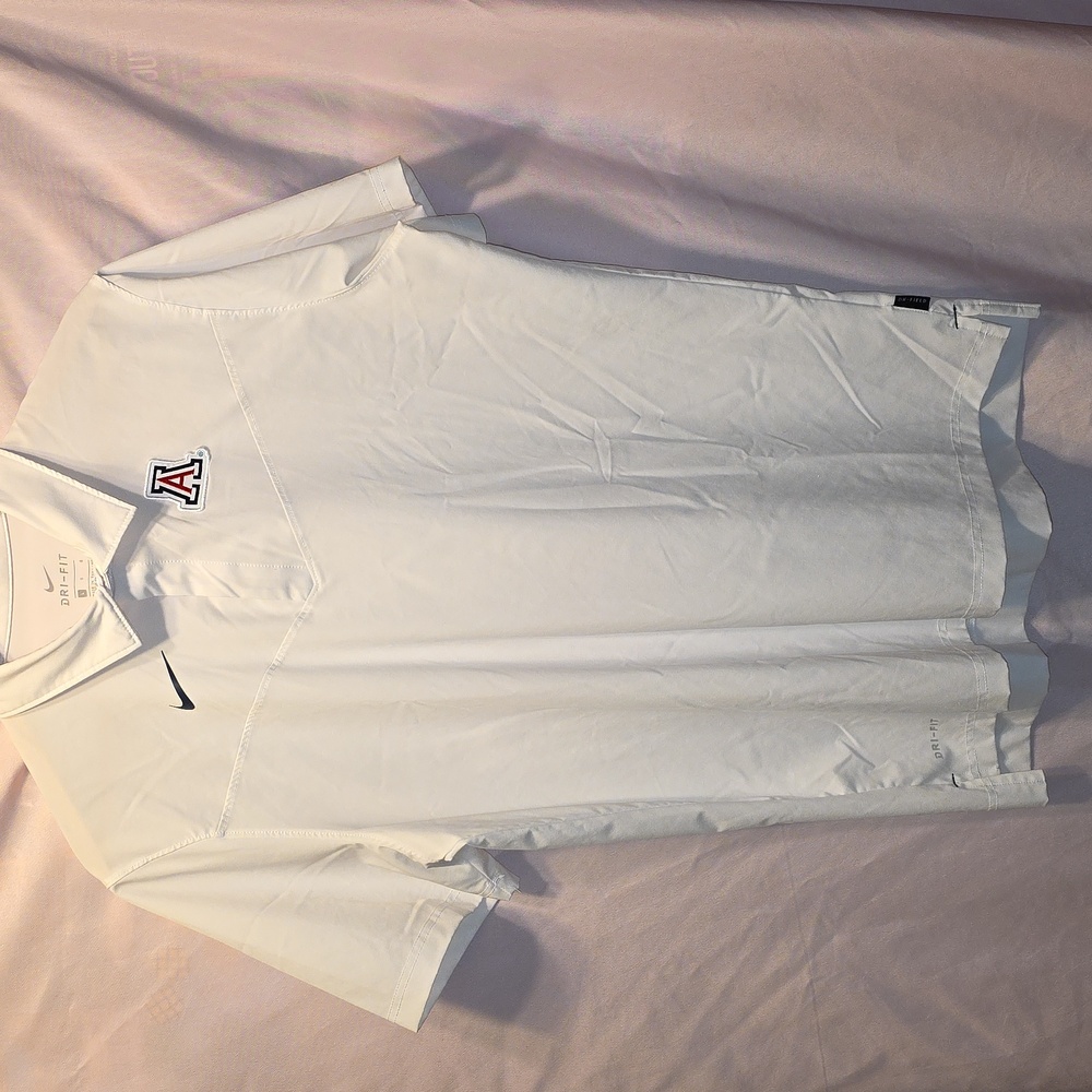 Nike Dri-FIT Men's Polo Mens White Large Arizona Wildcats Sideline (Mens #26)